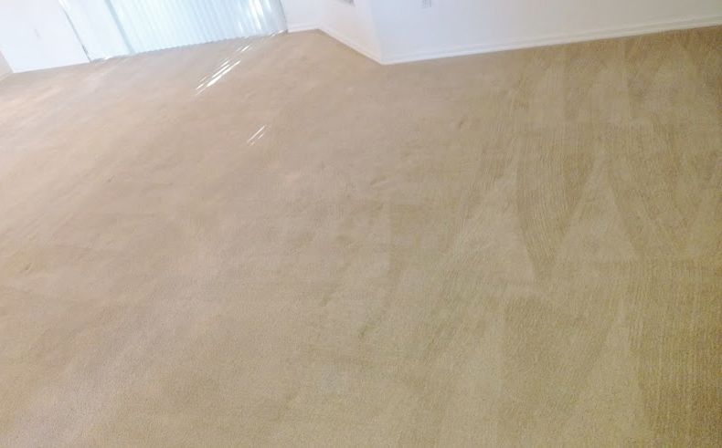 vancola customer's "after" clean carpet project finished result